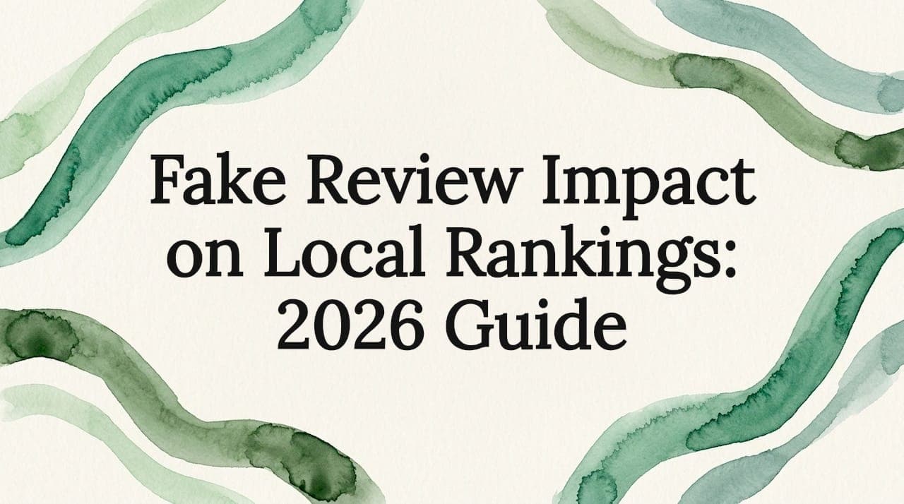 Fake Review Impact on Local Rankings: 2026 Guide